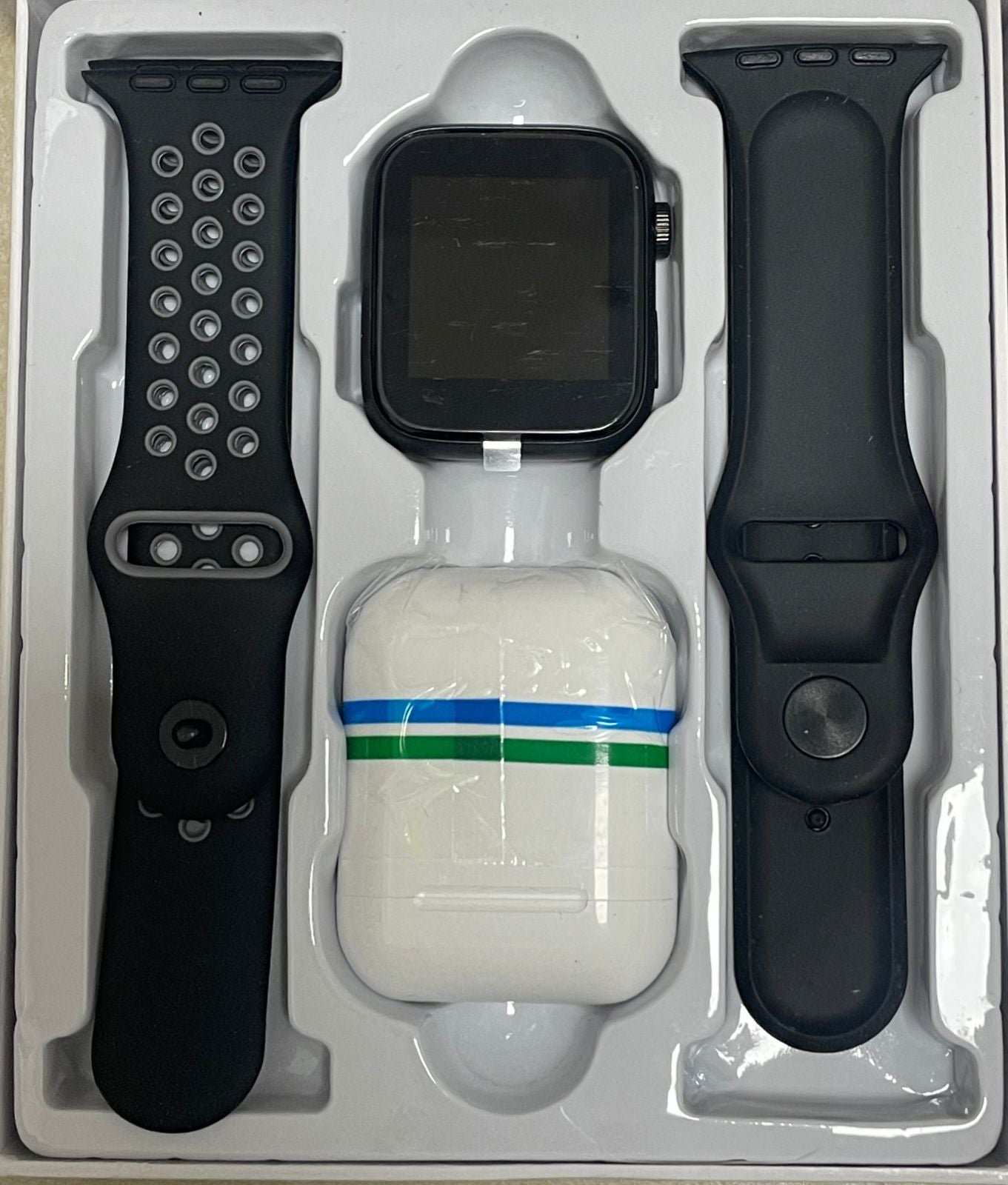 Combo Smartwatch W26 +2 Pulzos+Audífonos