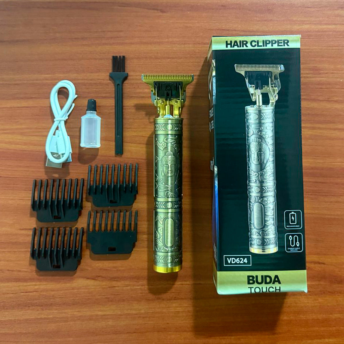 ✨ MÁQUINA AFEITADORA BUDA WS-T99 – CORTE PRECISO Y ELEGANTE 💈🔋💇‍♂️