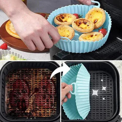 🍟Promoción: Kit Air Fryer (6 moldes) + Brinde Exclusivo 🎁