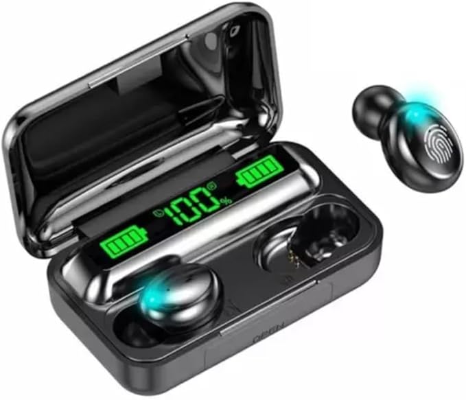 🎧 AUDÍFONOS F9 TRUE WIRELESS - LIBERTAD, ESTILO Y SONIDO ENVOLVENTE 🔊