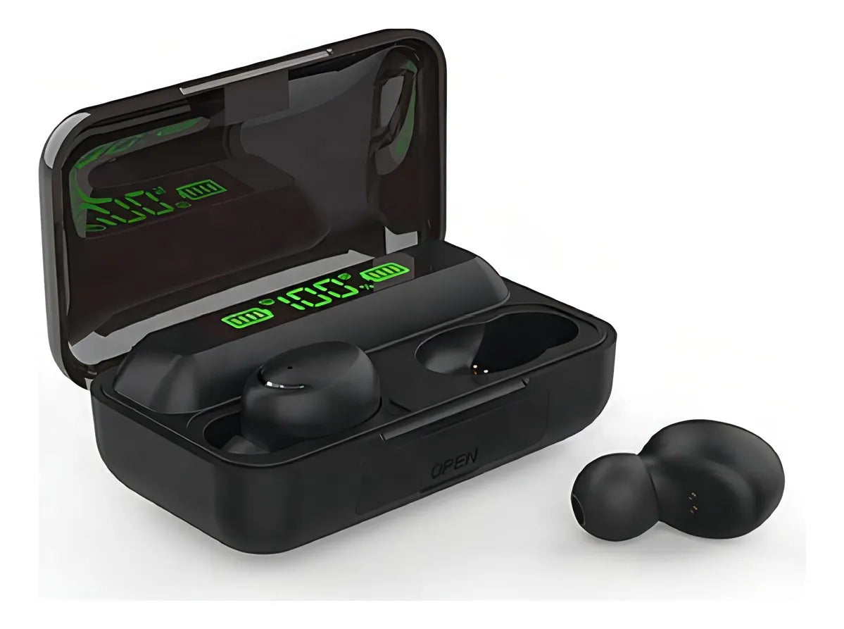 🎧 AUDÍFONOS F9 TRUE WIRELESS - LIBERTAD, ESTILO Y SONIDO ENVOLVENTE 🔊